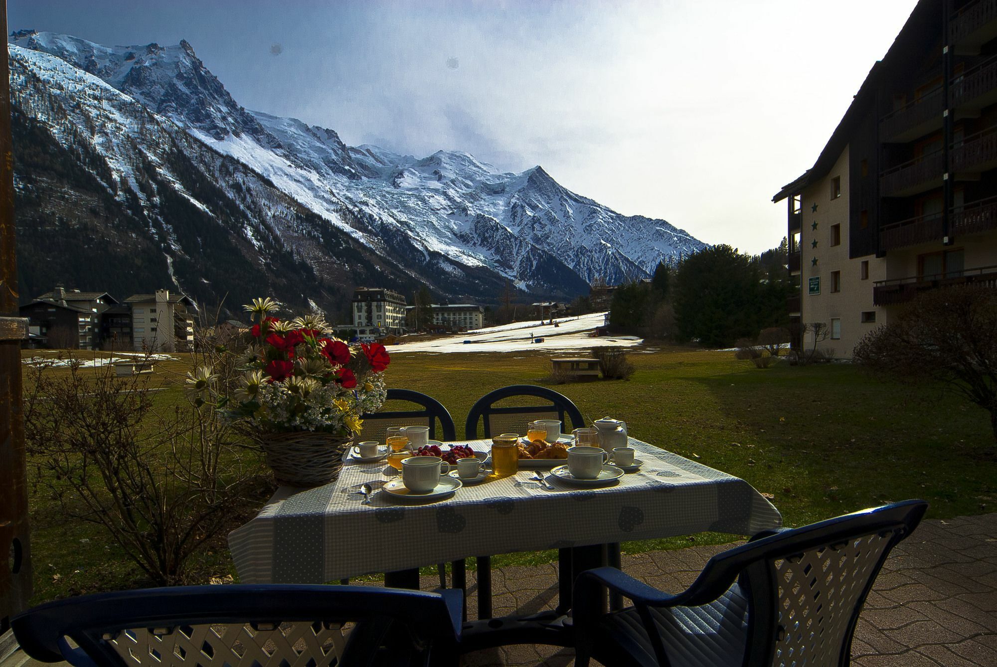 Front Ski Slope Chamonix Apartment エクステリア 写真