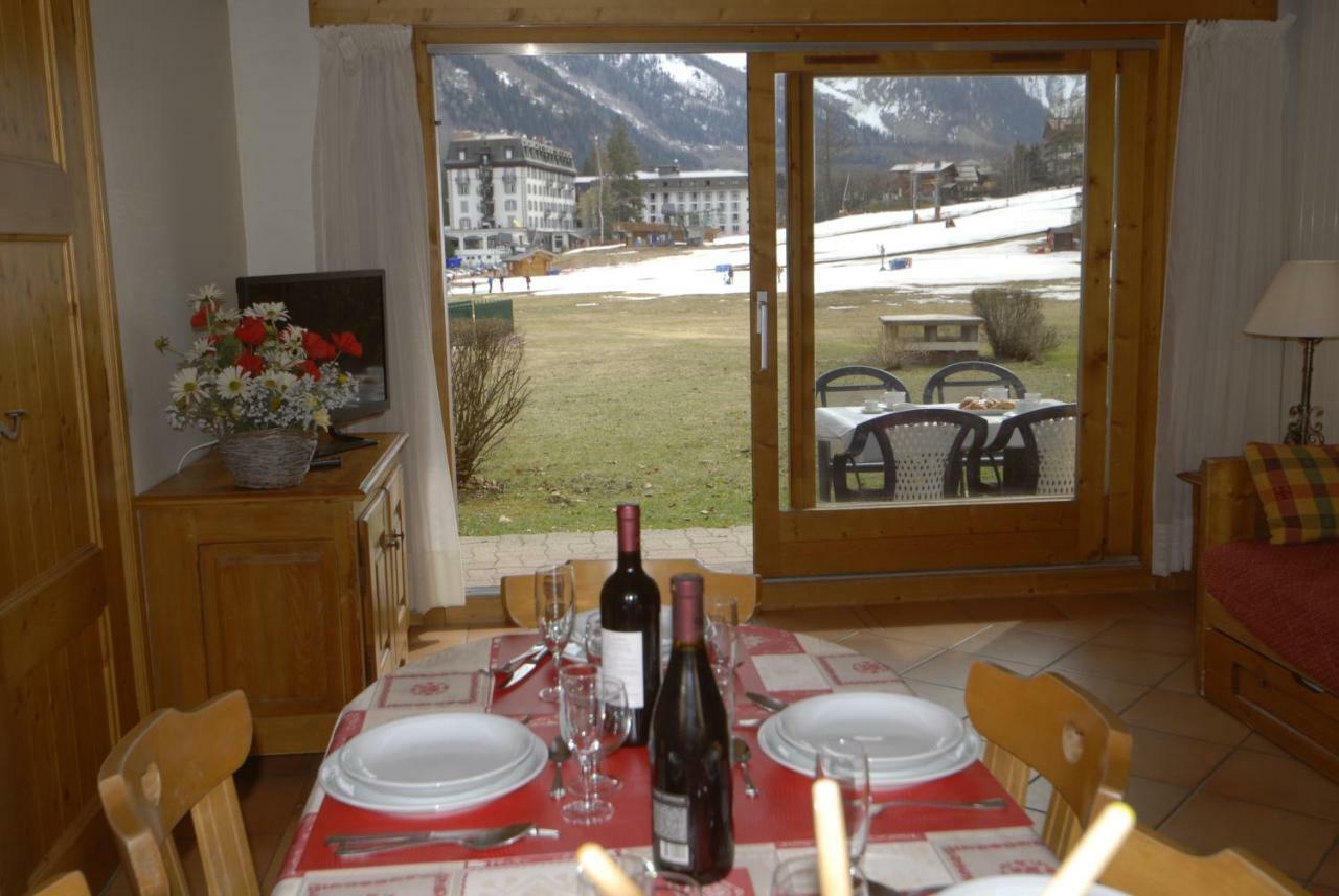Front Ski Slope Chamonix Apartment エクステリア 写真