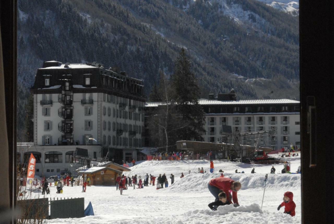 Front Ski Slope Chamonix Apartment エクステリア 写真